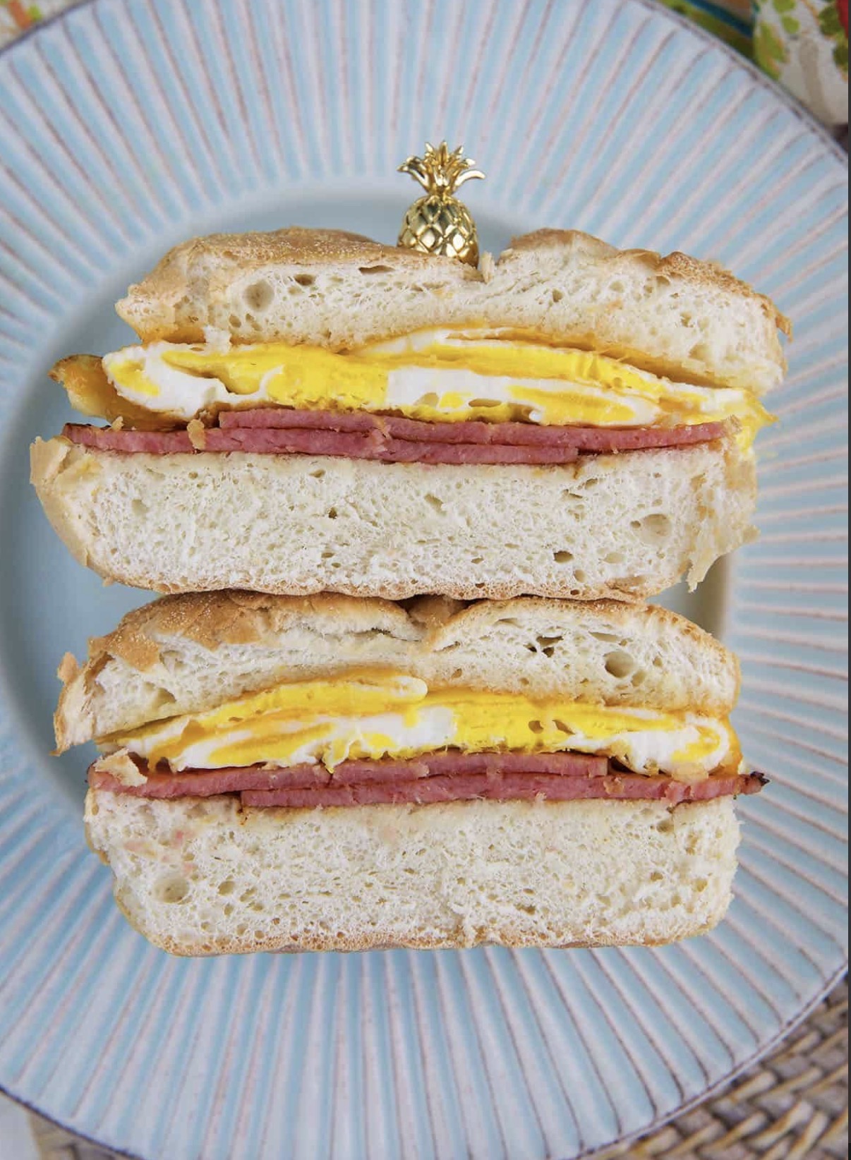 Pork roll sandwich